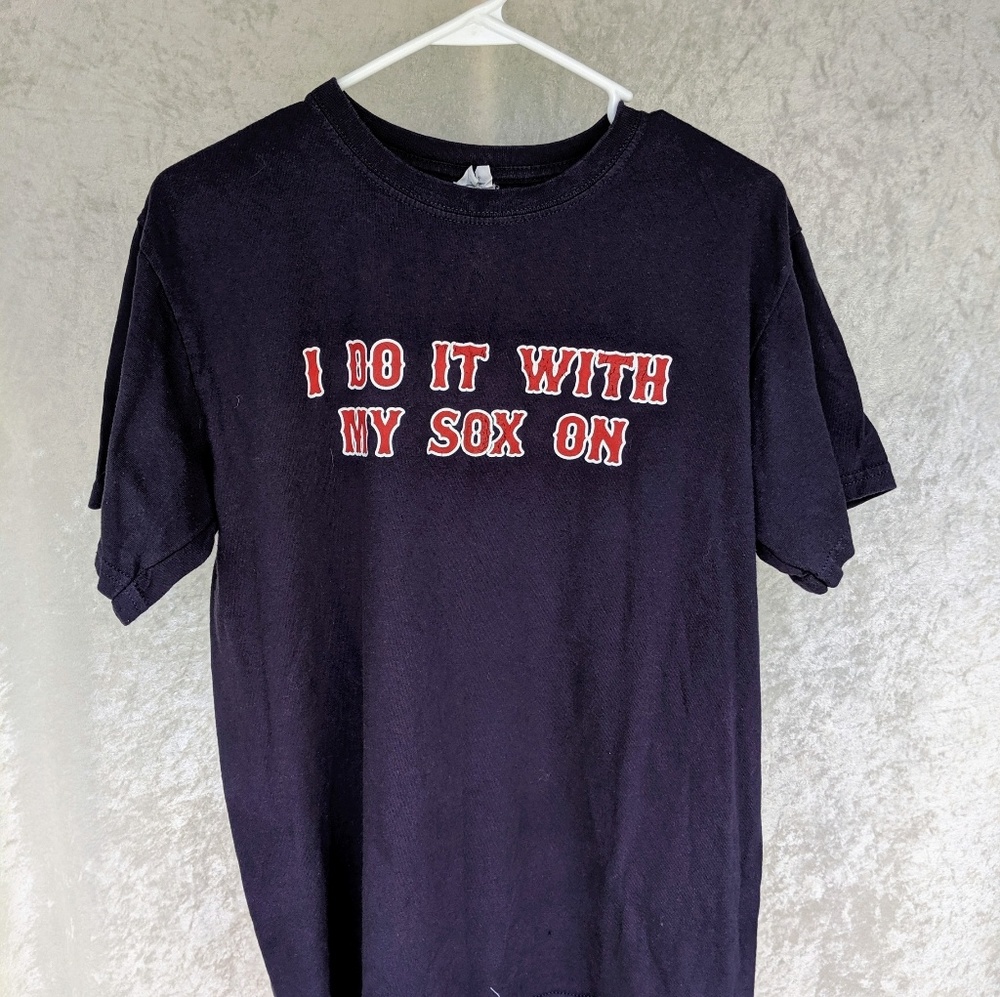 Boston Red Sox "I Do It With My Sox On" T-shirt